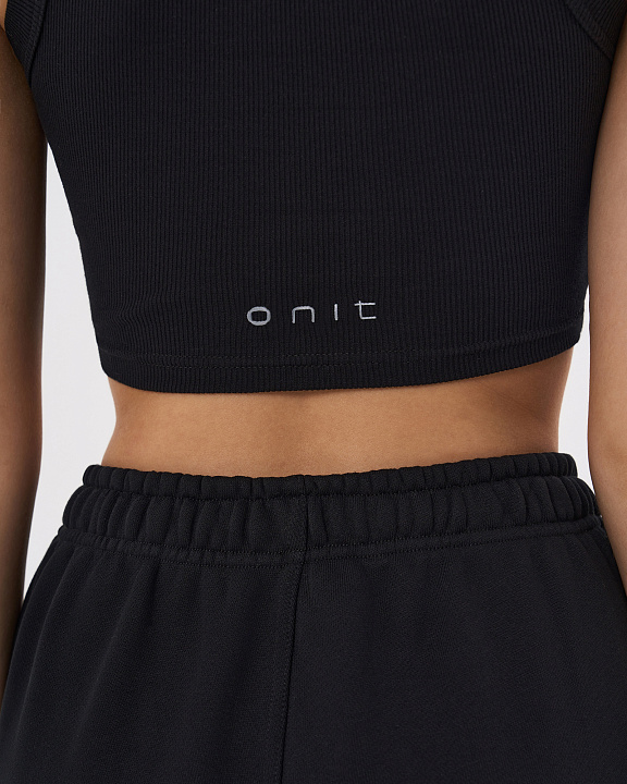 Майка укороченная "Rib"