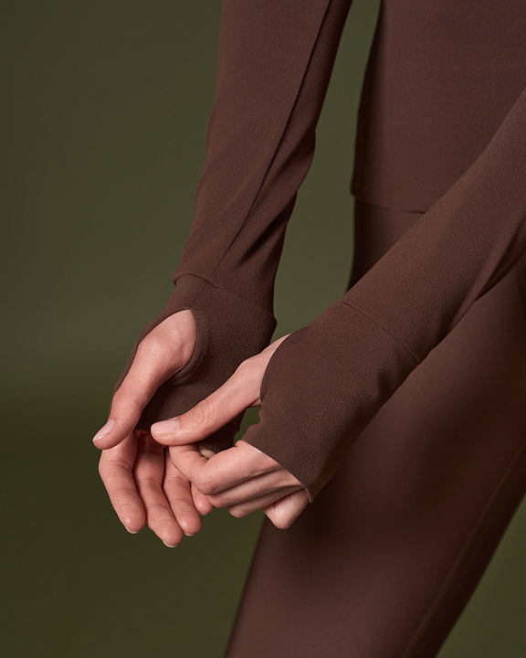 Рашгард спортивный на молнии 1/4 "Essential"