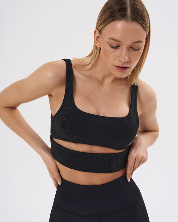 Топ спортивный легкой поддержки "No Excuse"